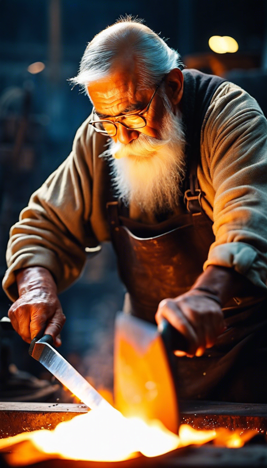 High-end blade steel of pocket knife improvement history