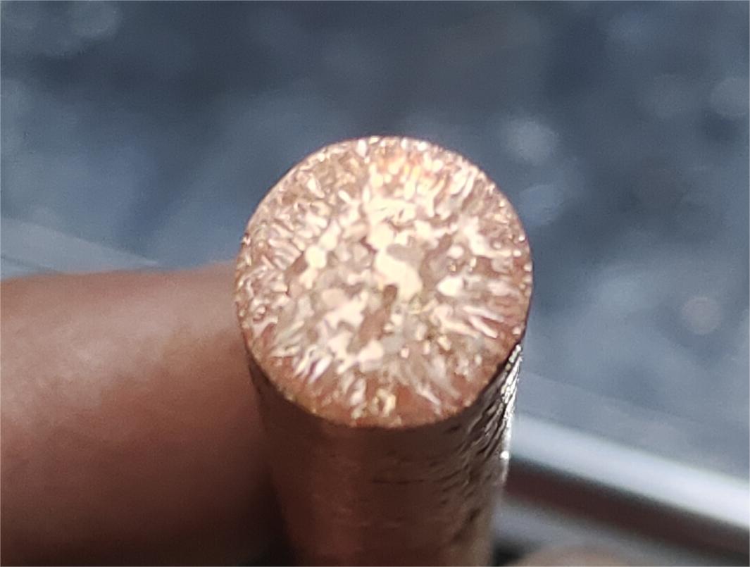 Crystallized Copper Parts