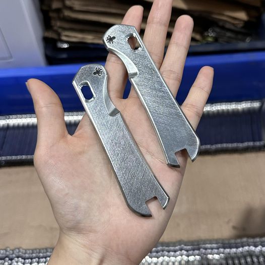 Tsunami Scales - Raw Titanium