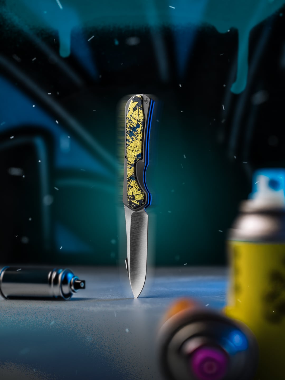 Slippy Kráki Inlay - Graffiti Gold
