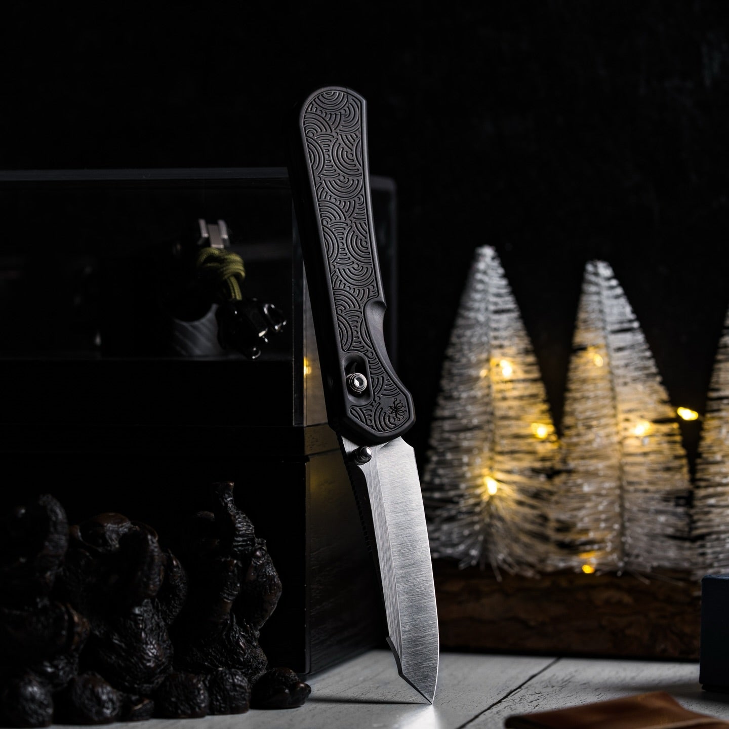 Piratech® x Urban Tsunami | Satin S90V w/DLC Blast Chaos Seigaiha™