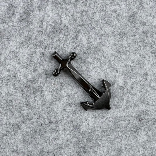 Black Pearl Anchor - Zirconium Clip
