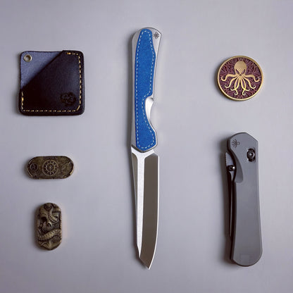 Fixed Kraken - EDC 4" Steak Knife with Alcantara®