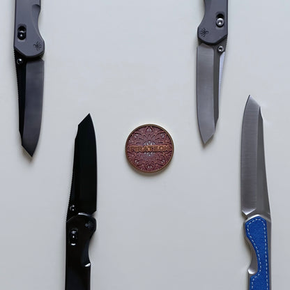 Fixed Kraken - EDC 4" Steak Knife with Alcantara®