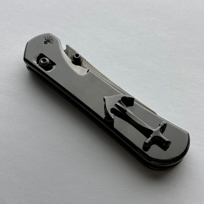 Black Pearl Anchor - Zirconium Clip