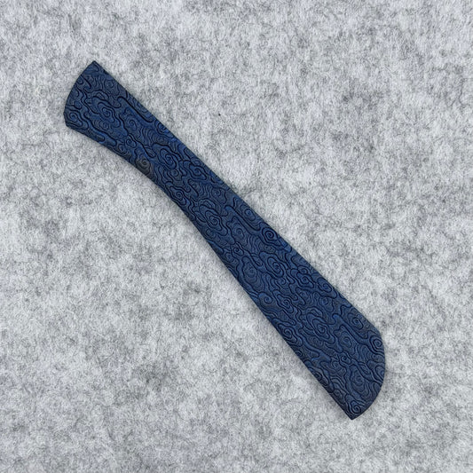 Saga Inlay - Piratech® Blue | 3D Laser Engraving