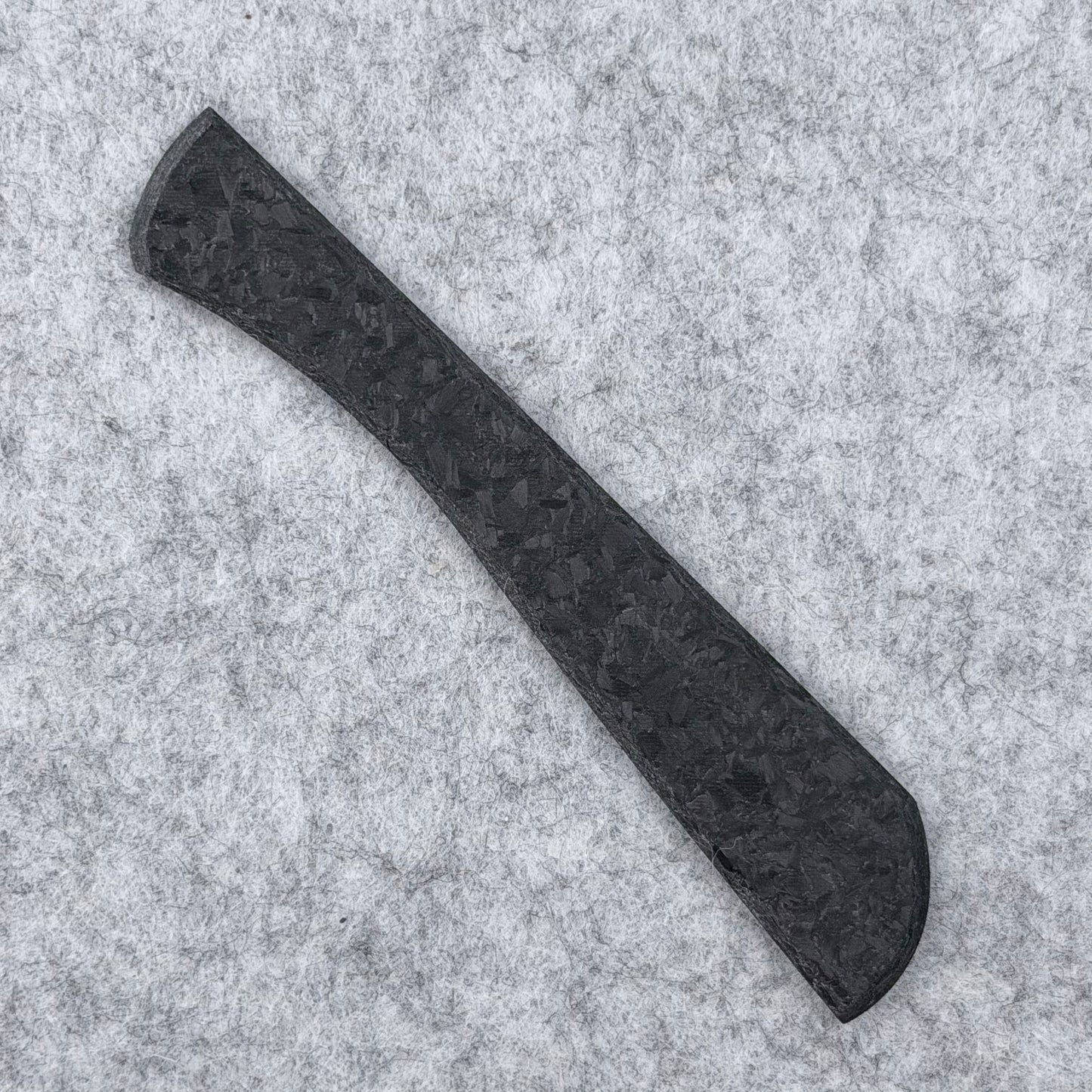 Saga Inlay - Shredded Carbon Fiber