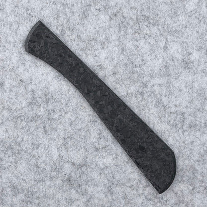 Saga Inlay - Shredded Carbon Fiber