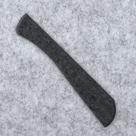 Saga Inlay - Shredded Carbon Fiber