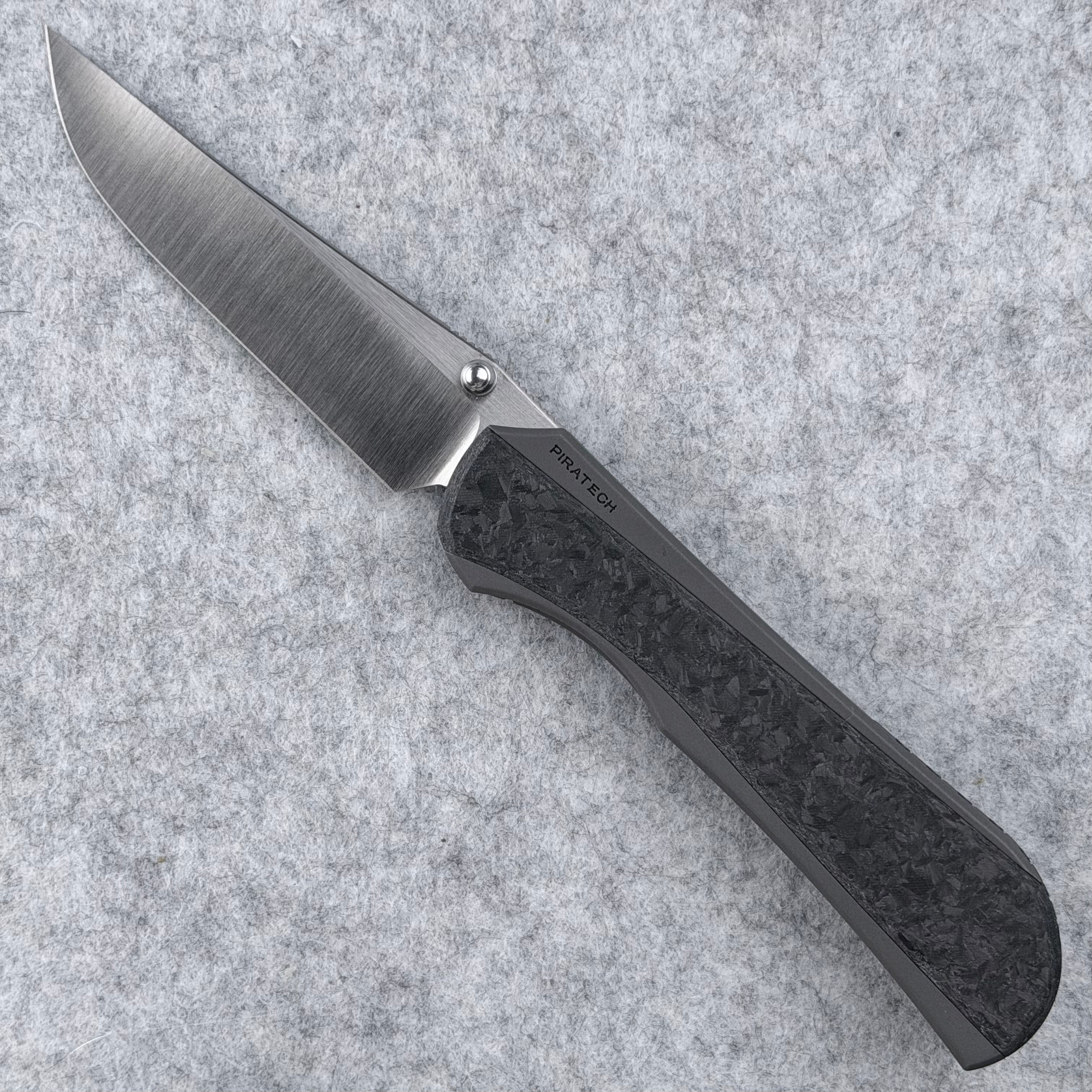 Saga | S90V Titanium Framelock Knife | Piratech®