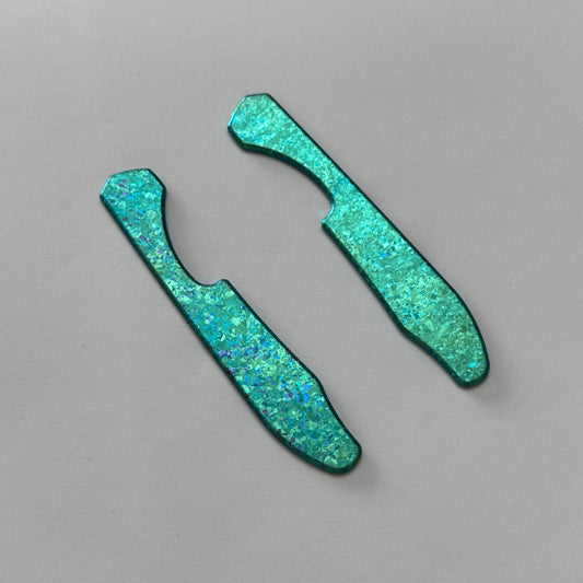 Slippy Tsunami Inlay - Neon Green