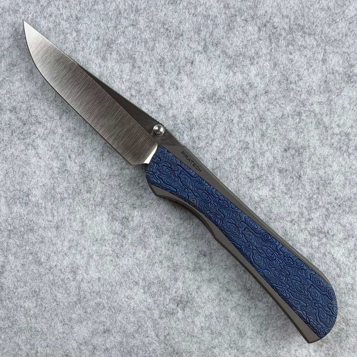 Saga Inlay - Piratech® Blue | 3D Laser Engraving