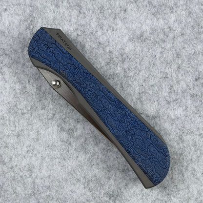 Saga Inlay - Piratech® Blue | 3D Laser Engraving
