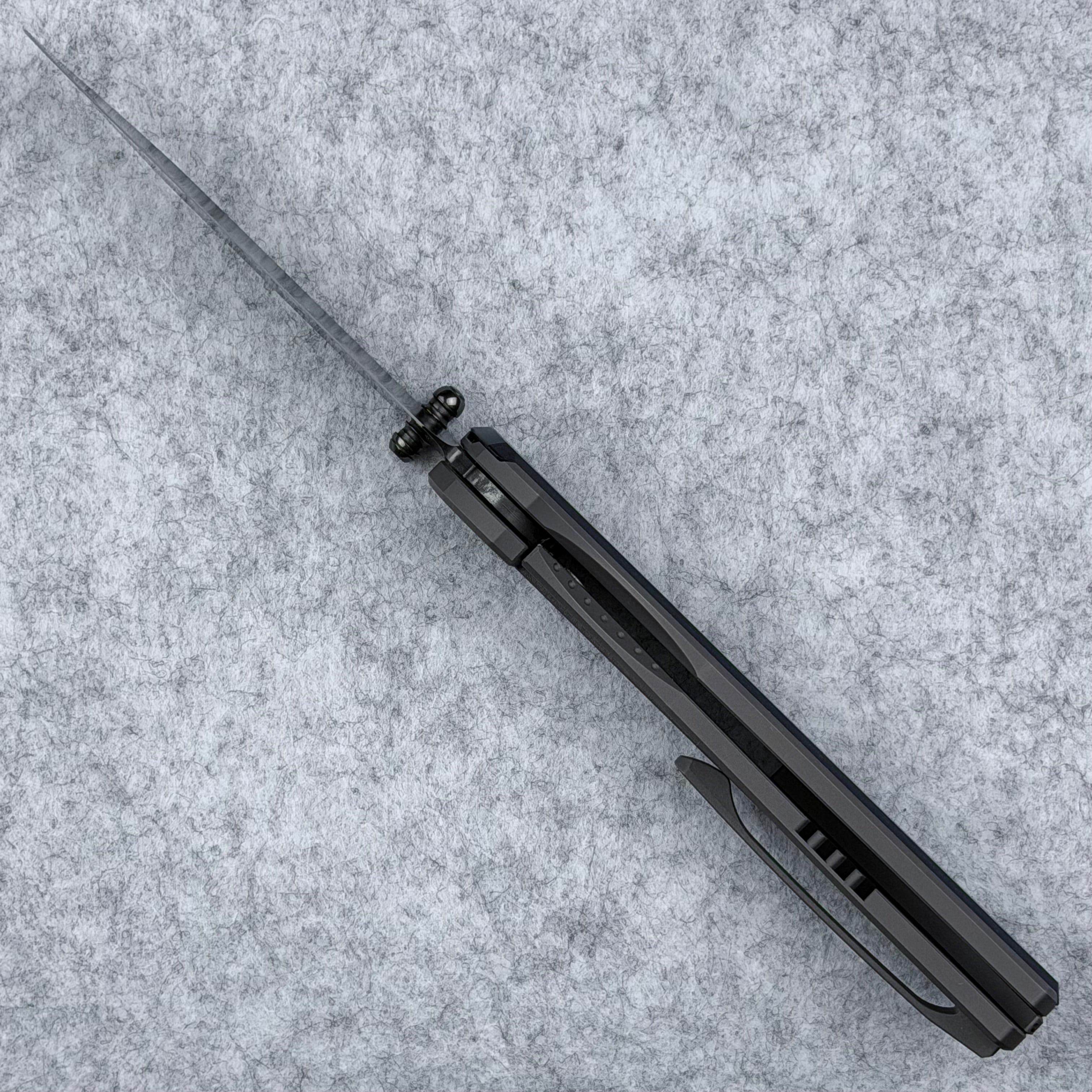 Saga DLC | S90V Titanium Framelock Knife | Piratech®