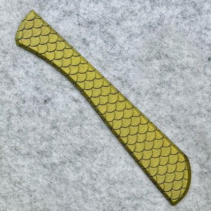 Saga Inlay - Golden Dragon | 3D Laser Engraving