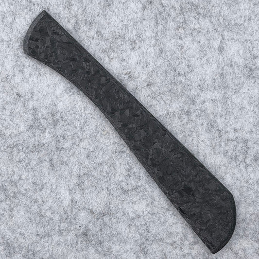 Saga Inlay - Shredded Carbon Fiber