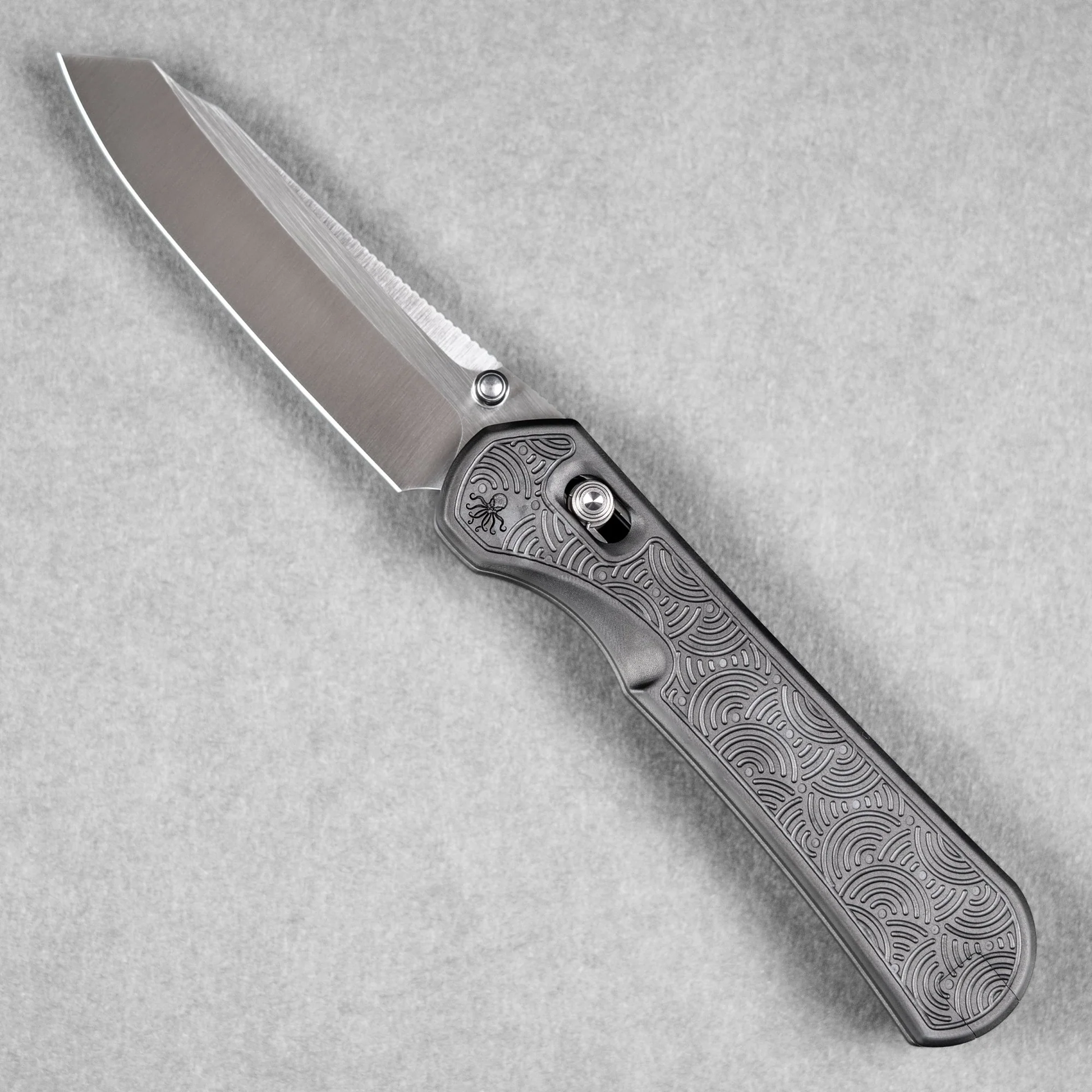 Piratech® x Urban Tsunami | Satin S90V w/DLC Blast Chaos Seigaiha™