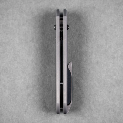 Piratech® x Urban Tsunami | Satin DLC S90V w/ Bead Blast Titanium Seigaiha™